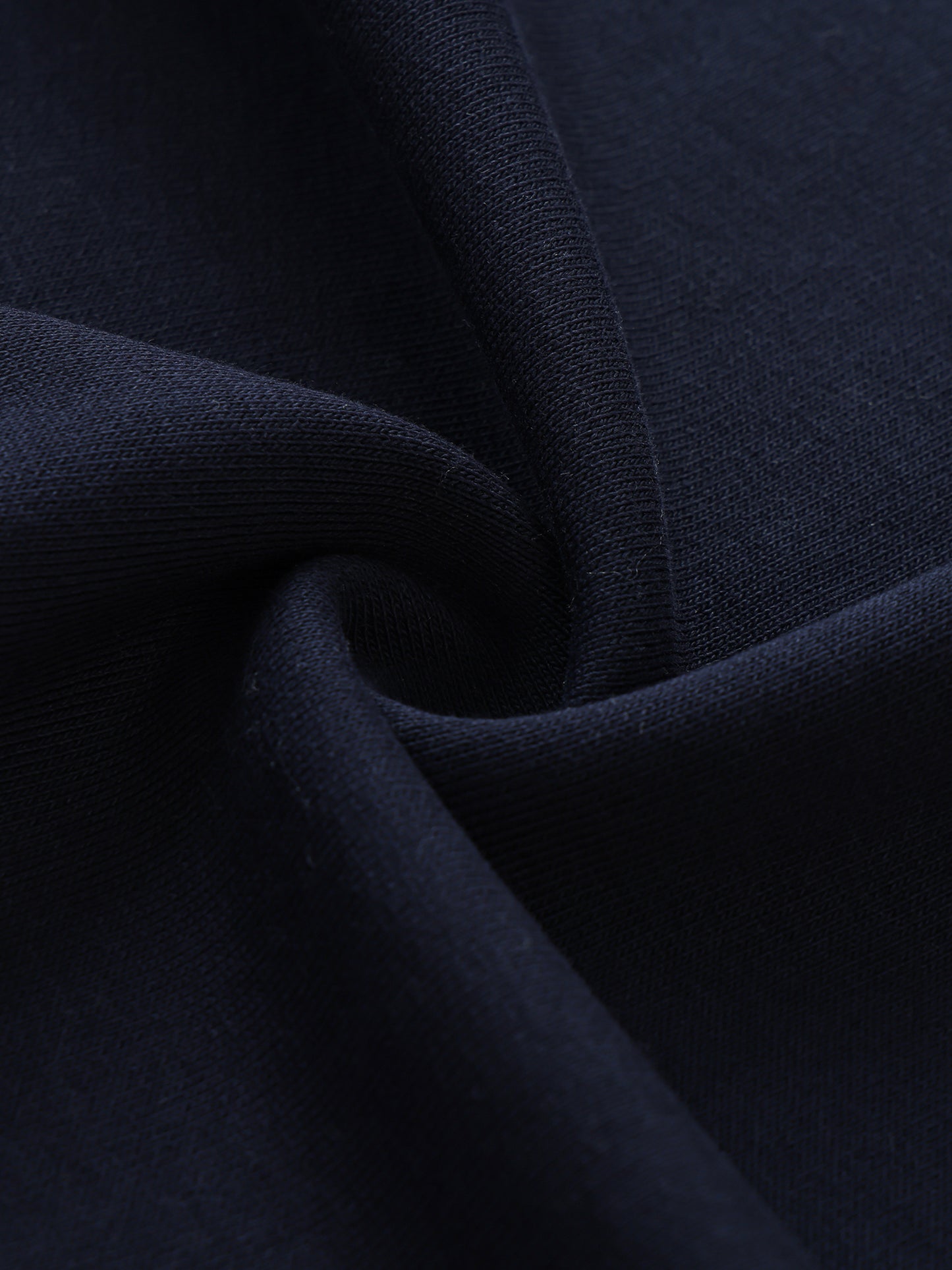 While Line Lapel Collar Sweatshirt