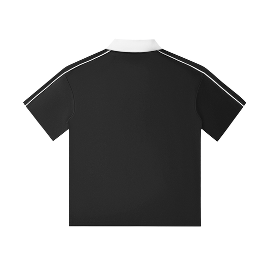 White Line Polo Shirt