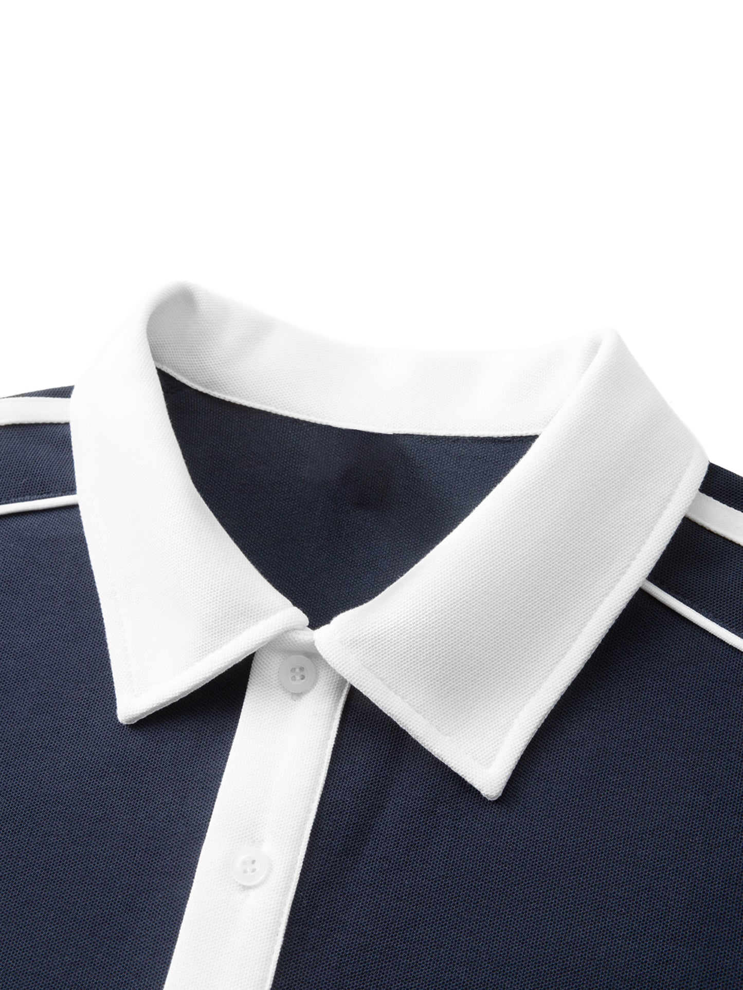 White Line Polo Shirt