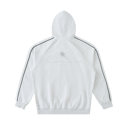 The Club White Line Pullover