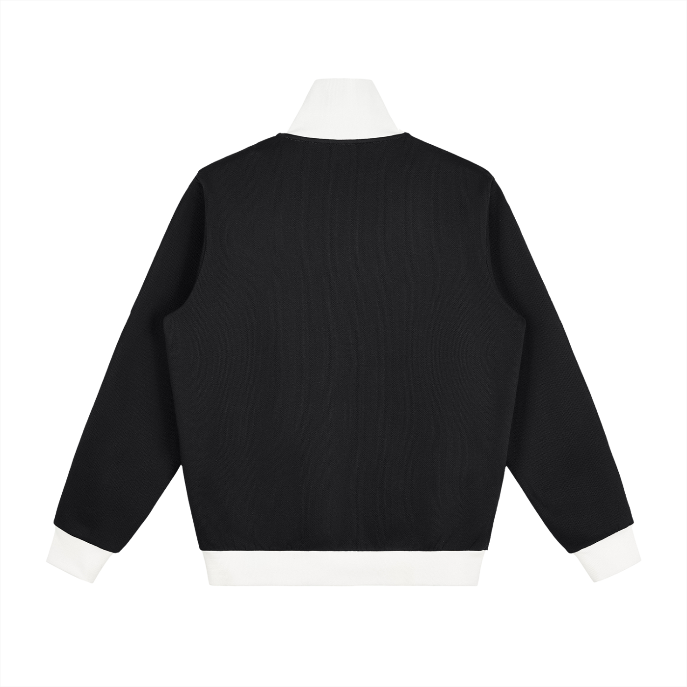 White Line Fleece Tennis Jacket