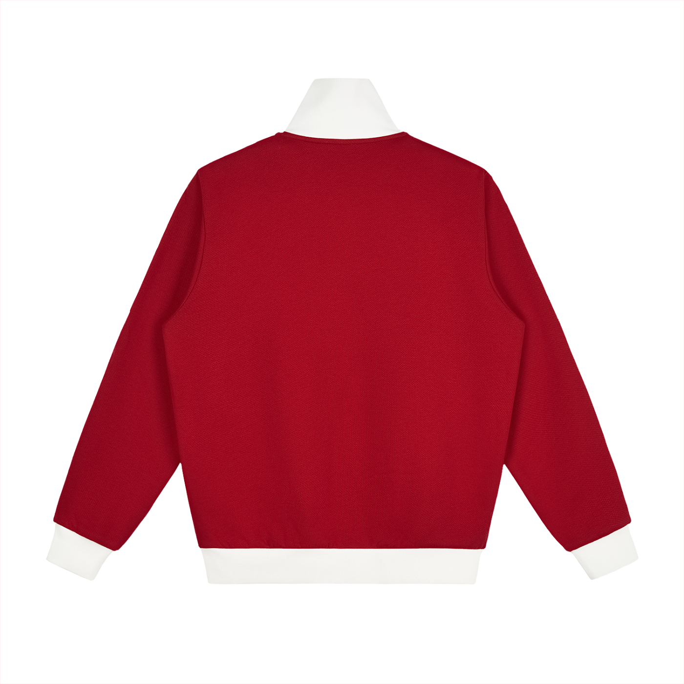 White Line Fleece Tennis Jacket