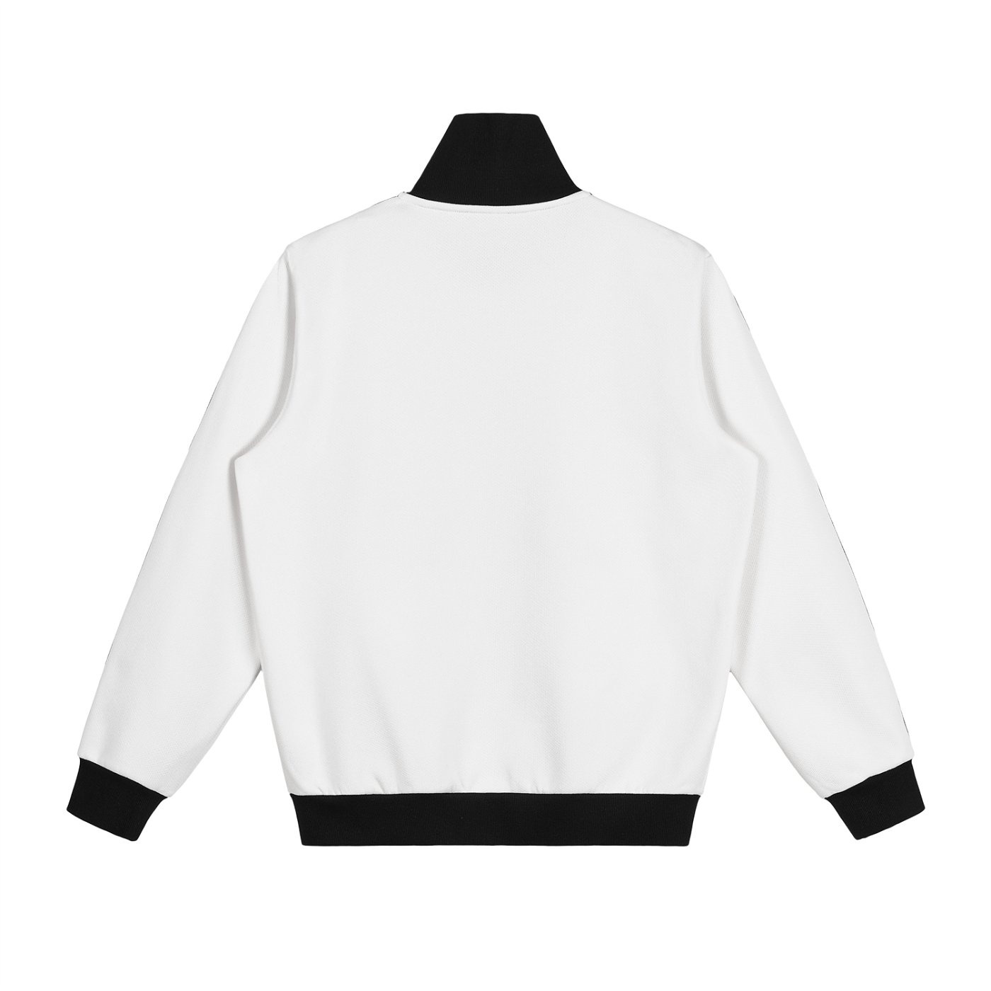 White Line Fleece Tennis Jacket
