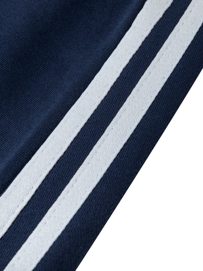 Ladies White Line Tennis Slit Skirt