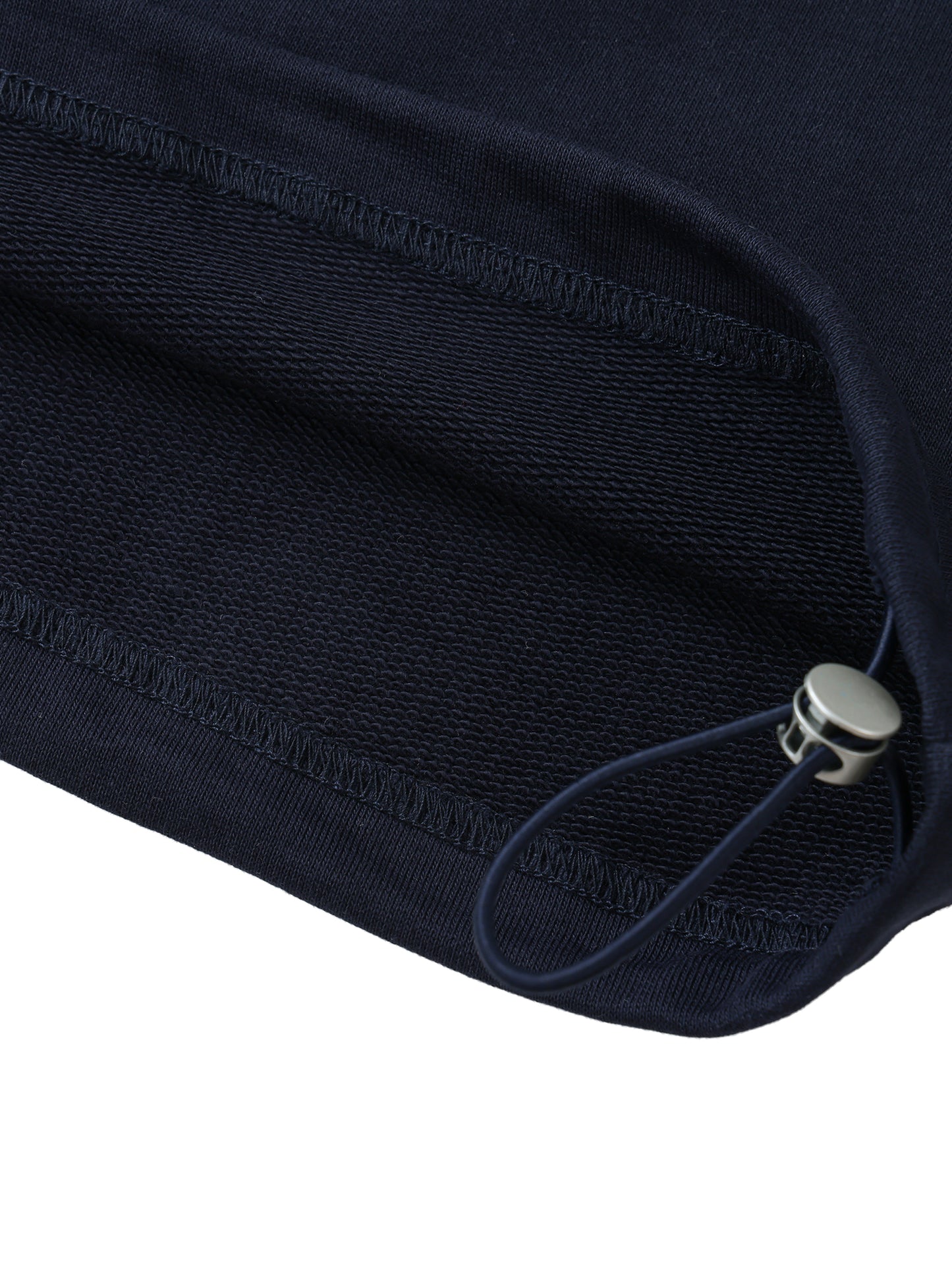 While Line Lapel Collar Sweatshirt