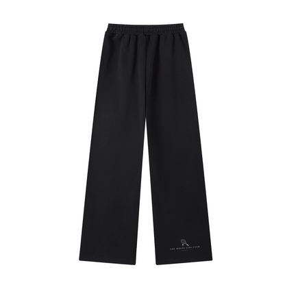 White Line Straight-Leg Tennis Sweat