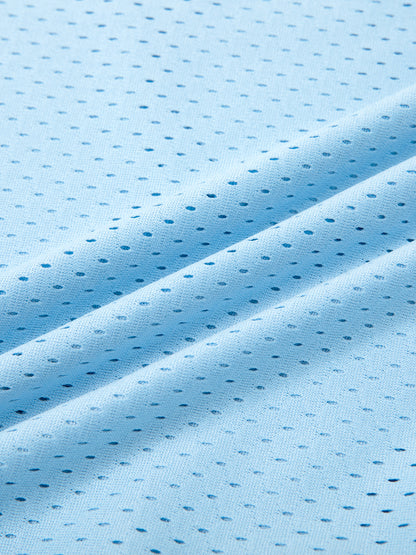 Mesh Drawstring Tennis Shorts