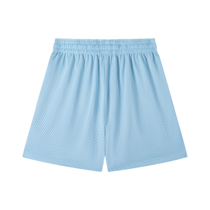 Mesh Drawstring Tennis Shorts