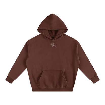 Essential White Line Tennis Heavy Pullover