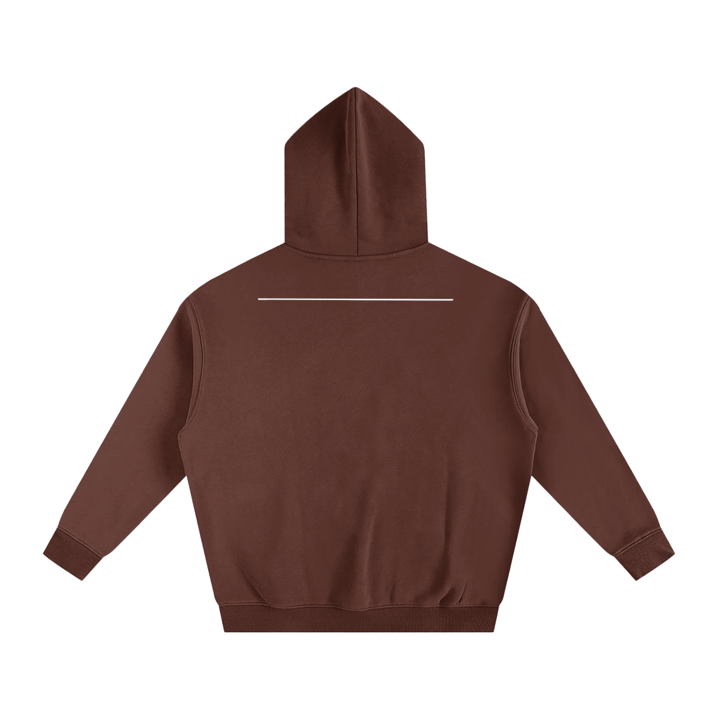 Essential White Line Tennis Heavy Pullover