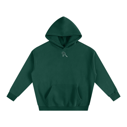 Essential White Line Tennis Heavy Pullover
