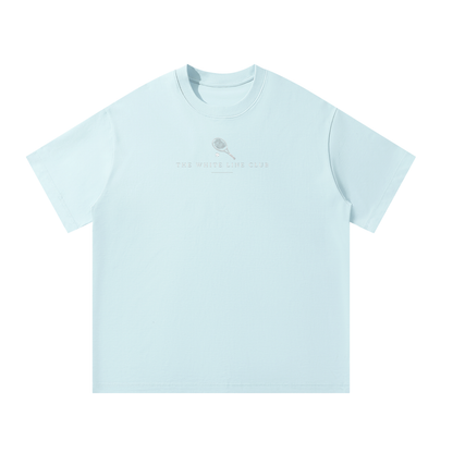 White Line Oversized Tennis T