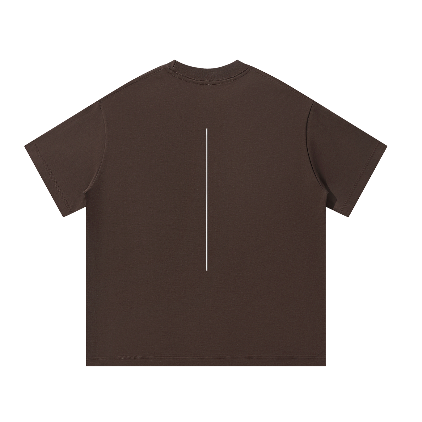 White Line Oversized Tennis T